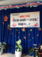 HỘI THI GIÁO VIÊN-CẤP DƯỠNG GIỎI NĂM HỌC 2018-2019