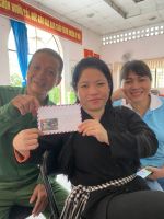 Thí sinh nhận giải thưởng