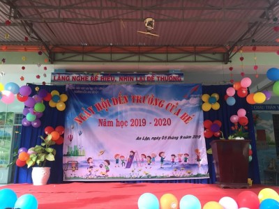 “NGÀY HỘI ĐẾN TRƯỜNG CỦA BÉ” Năm học 2019- 2020