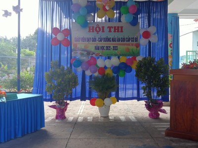 Hội Thi Giáo Viên Dạy Giỏi, Cấp Dưỡng Nấu Ăn Giỏi Cấp Cơ Sở Năm Học 2022- 2023