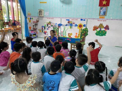 Kế Hoạch Làm Quen Văn Học: Kể Chuyện Bé Nghe: Truyện“Cua Bò Ngang’’