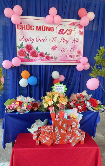 CĐCS Trường MN An Lập Tổ Chức Họp Mặt Kỷ Niệm Ngày Quốc Tế Phụ Nữ 08/3/2023