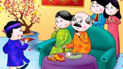 Bài Thơ: Bé Chúc Cả Nhà