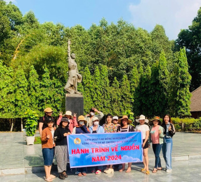 CĐCS Mầm Non An Lập Tổ Chức Hành Trình Về Nguồn