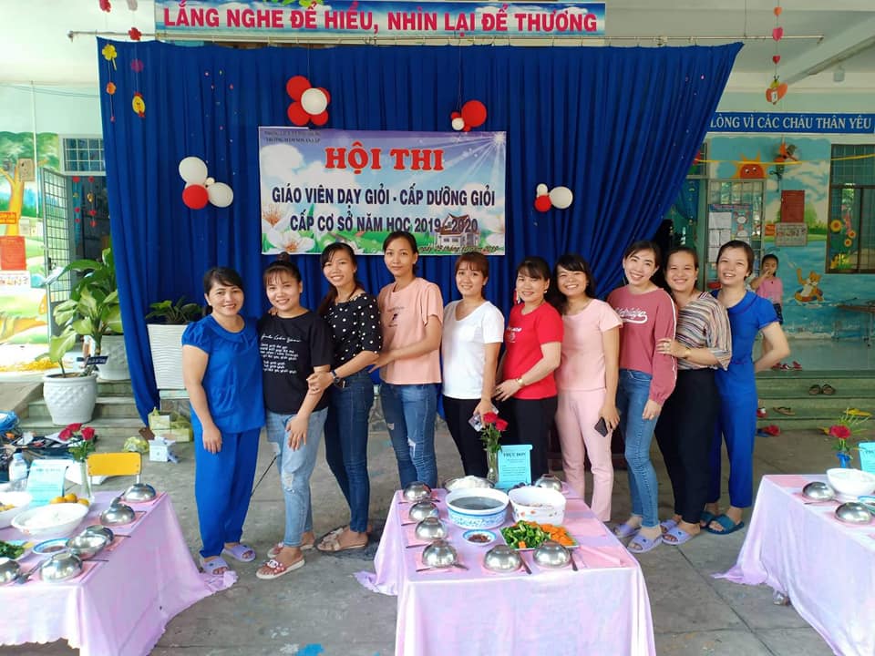 HỘI THI GV DẠY GIỎI - CẤP DƯỠNG GIỎI CẤP CƠ SỞ NĂM HỌC 2019-2020