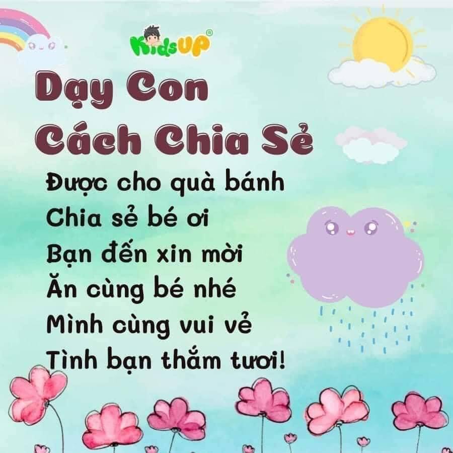Một Số Bài Thơ Dạy Kĩ Năng Cho Các Con.