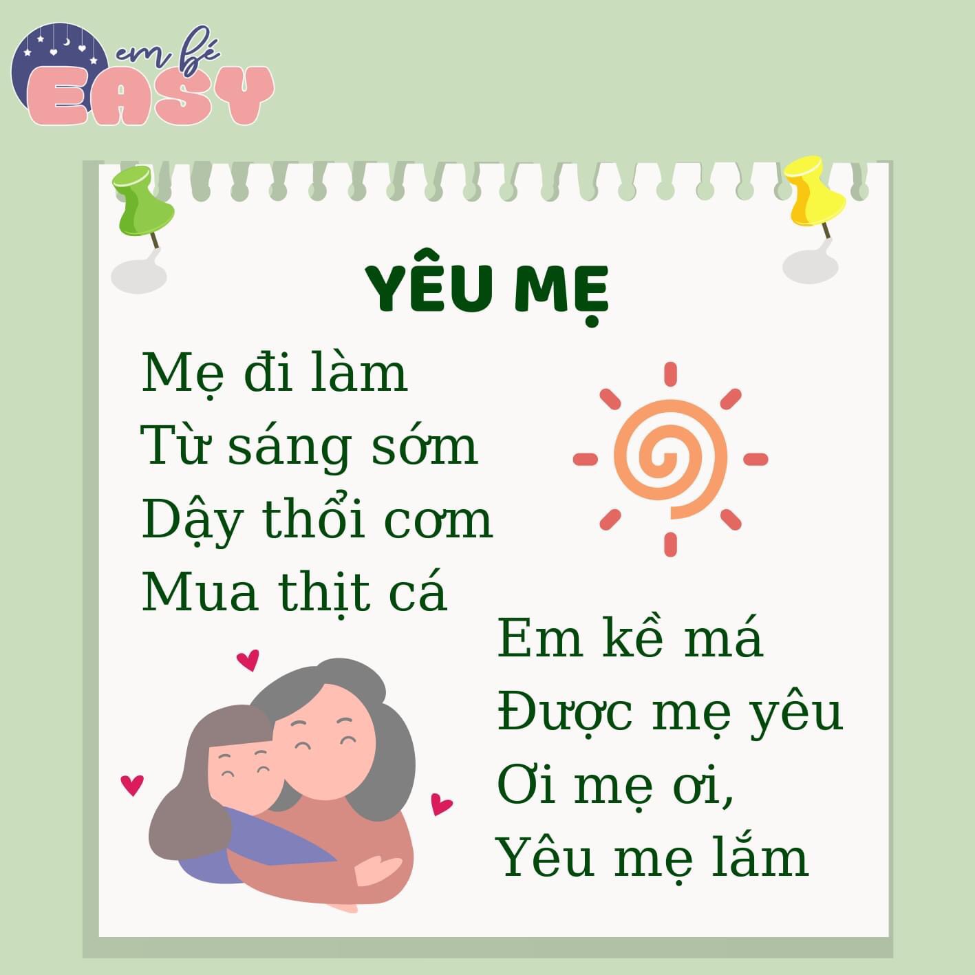 Những Bài Thơ Giúp Con Nhanh Nói Và Thông Minh