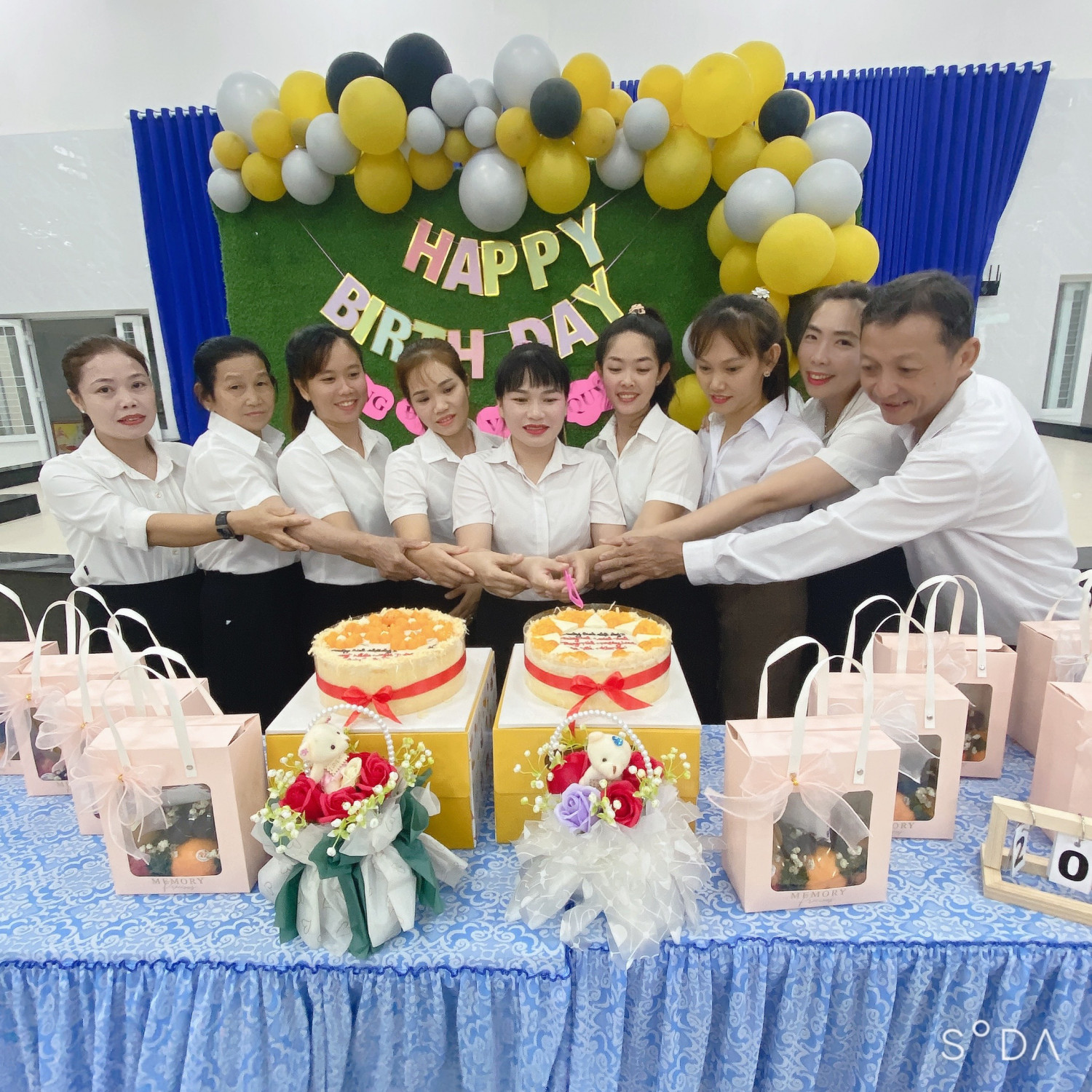 Sinh nhật Qúy I (Tháng 9- 10-11/2023) Công đoàn viên trường MN An Lập